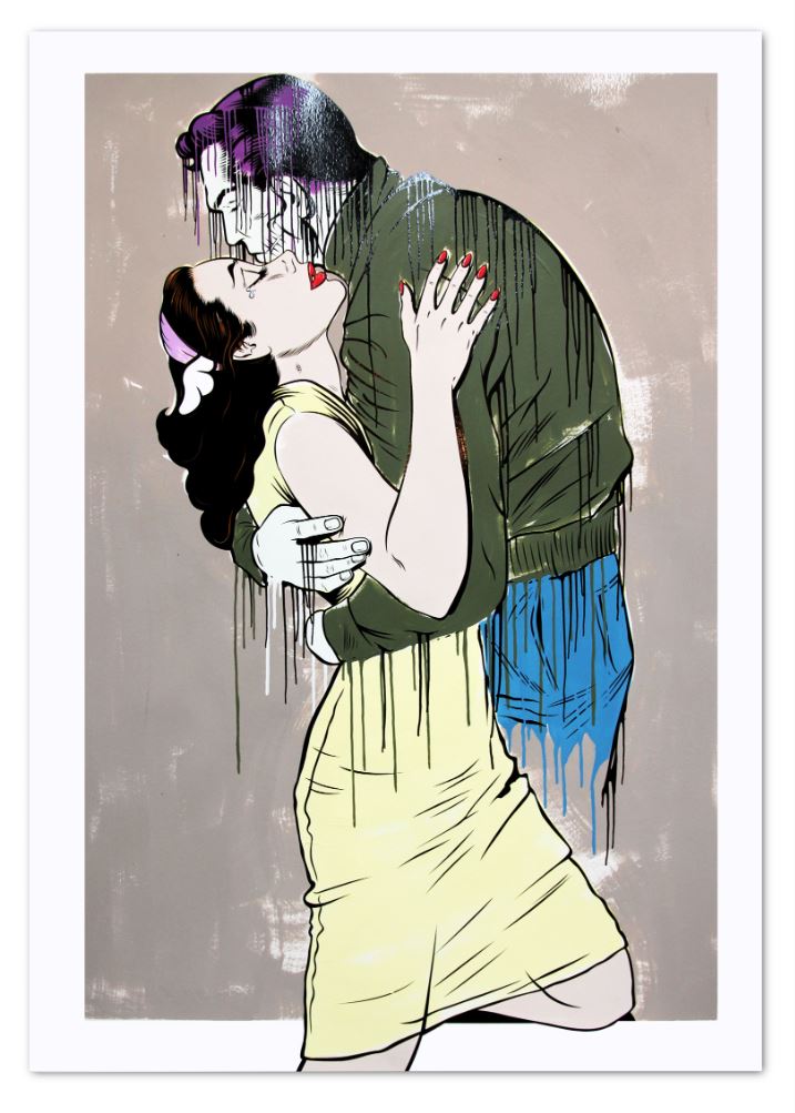 quadro-arte-painting-art-uomo-donna-bacio-man-woman-kiss
